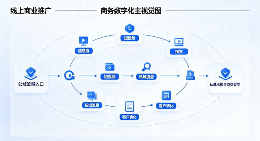 安义县线上商业推广怎么做？全域流量闭环搭建与低成本转化实战指南